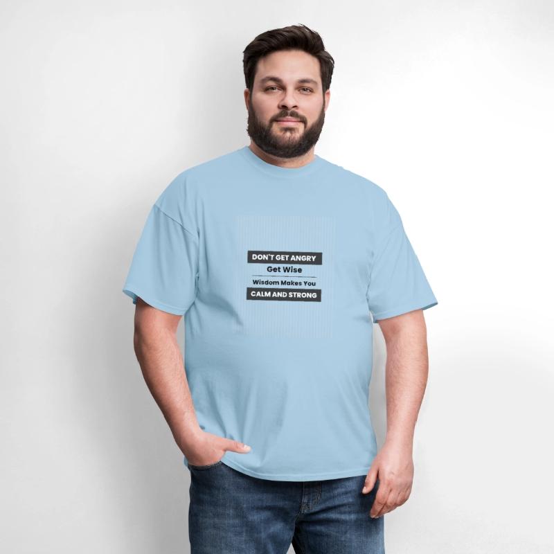 Don't get angry, get wise