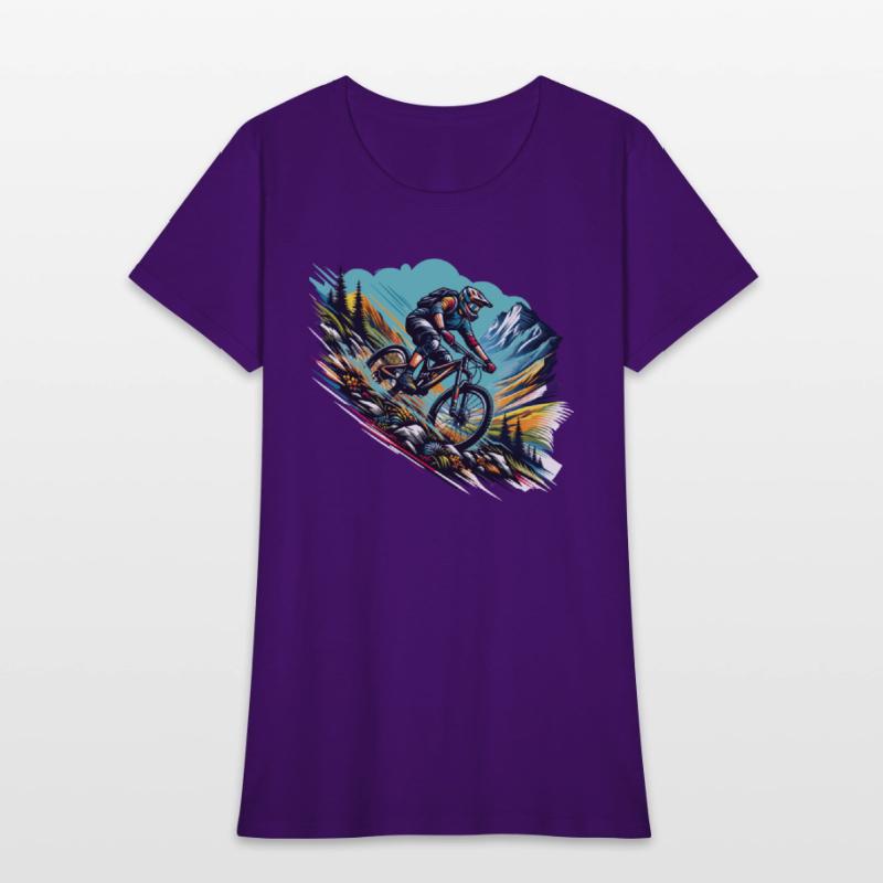 Downhill Adventure In The Mountains