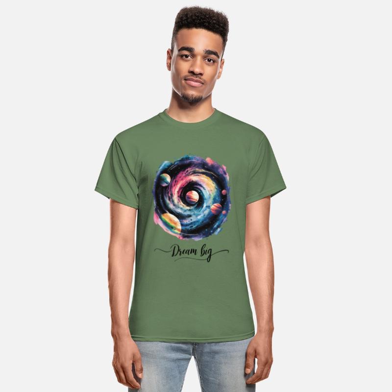 Dream Big Colorful Galaxy Spiral