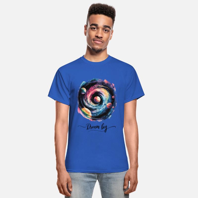 Dream Big Colorful Galaxy Spiral