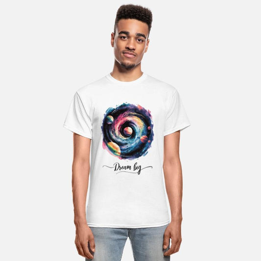 Dream Big Colorful Galaxy Spiral