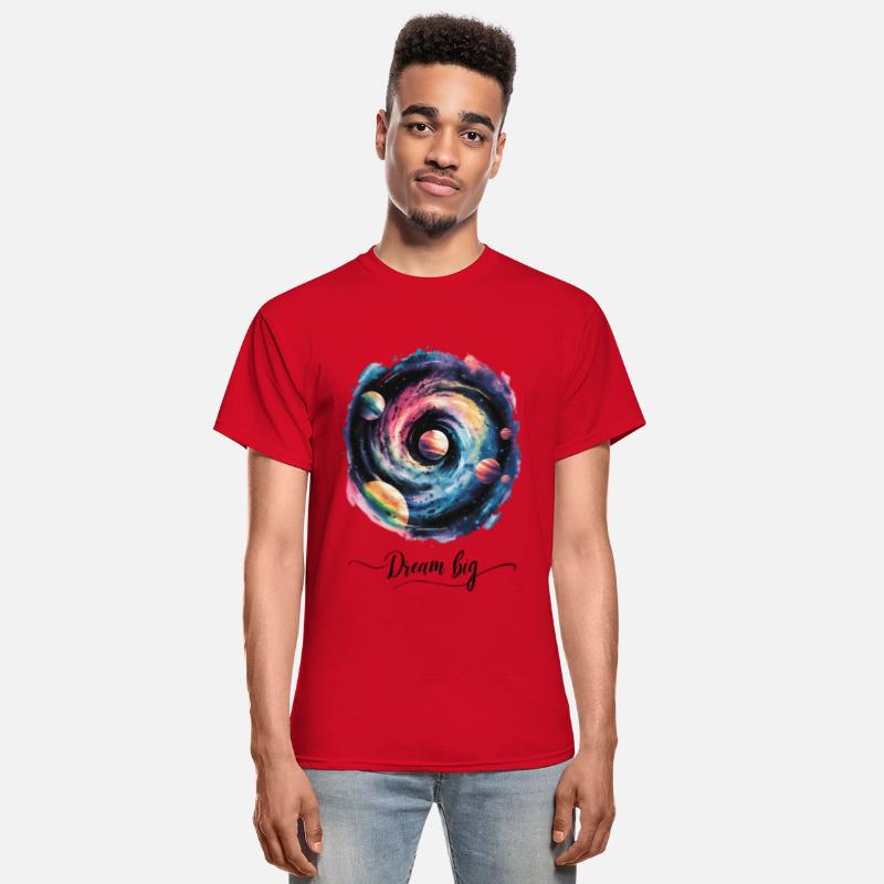 Dream Big Colorful Galaxy Spiral