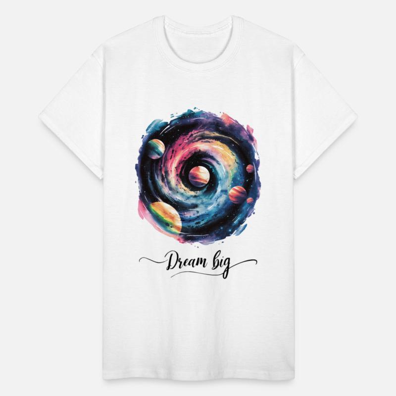 Dream Big Colorful Galaxy Spiral