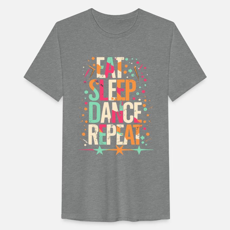 Eat Sleep Dance Repeat Typography