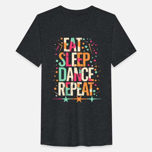 Eat Sleep Dance Repeat Typography