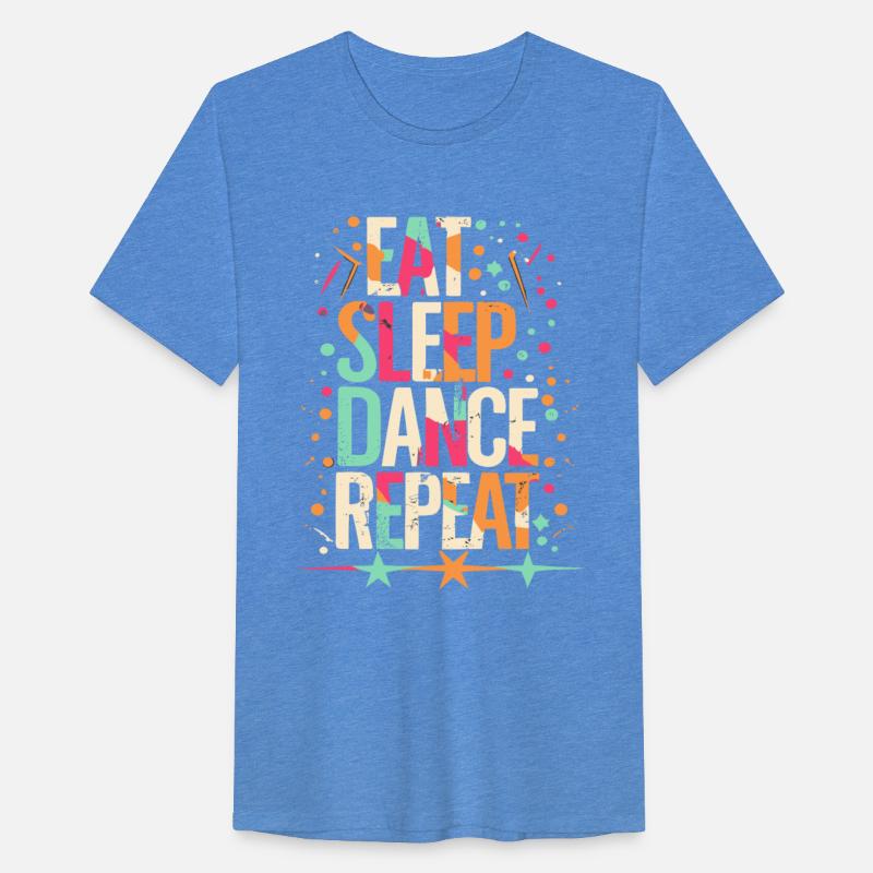 Eat Sleep Dance Repeat Typography