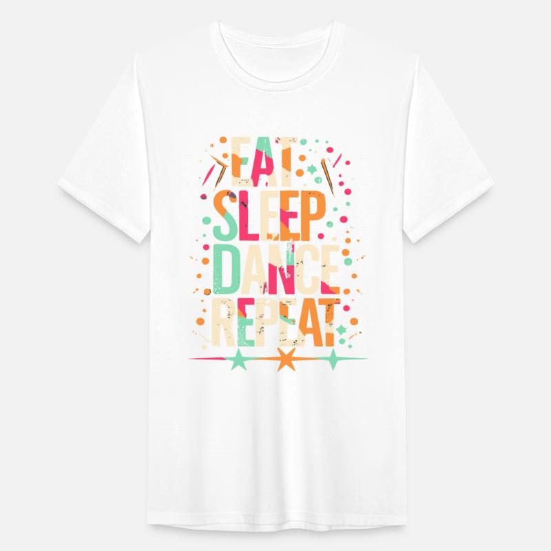 Eat Sleep Dance Repeat Typography
