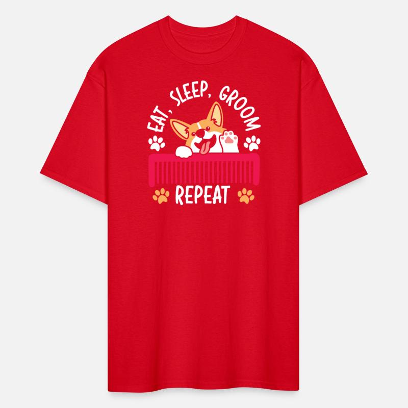 Eat Sleep Groom Repeat Pet Grooming Dog Groomer