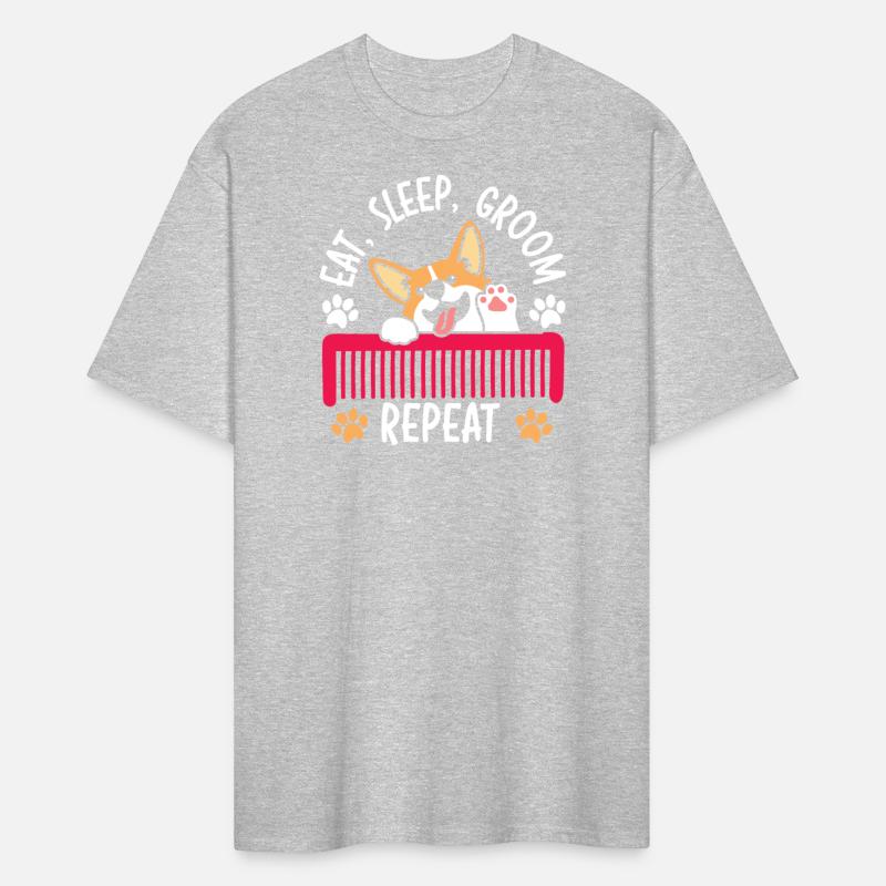 Eat Sleep Groom Repeat Pet Grooming Dog Groomer