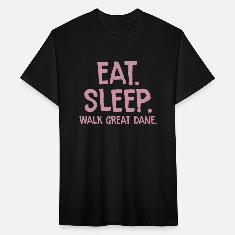 Eat Sleep Walk Great Dane Dog Owner Walking