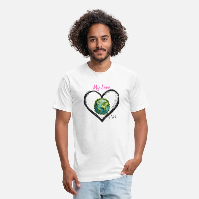 Eco Love Heart Earth First Design