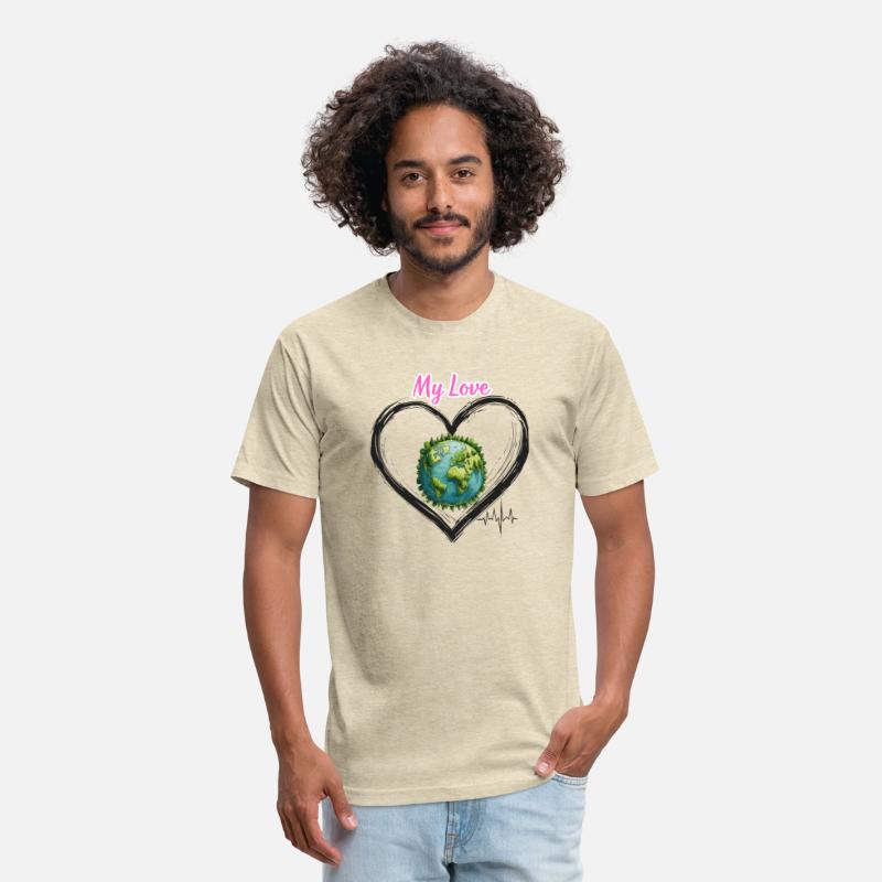 Eco Love Heart Earth First Design