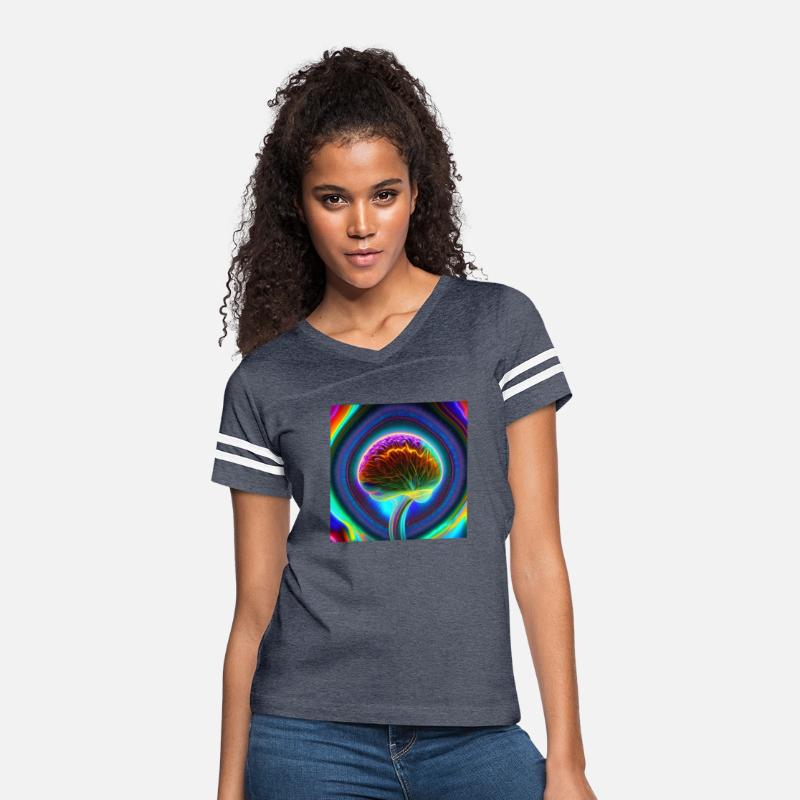 Electric Mind - Psychedelic Brain T-Shirt 2