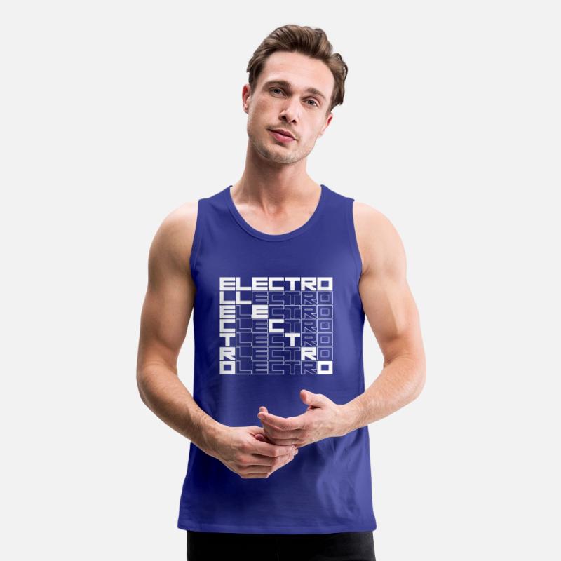 ELECTRO bold text design