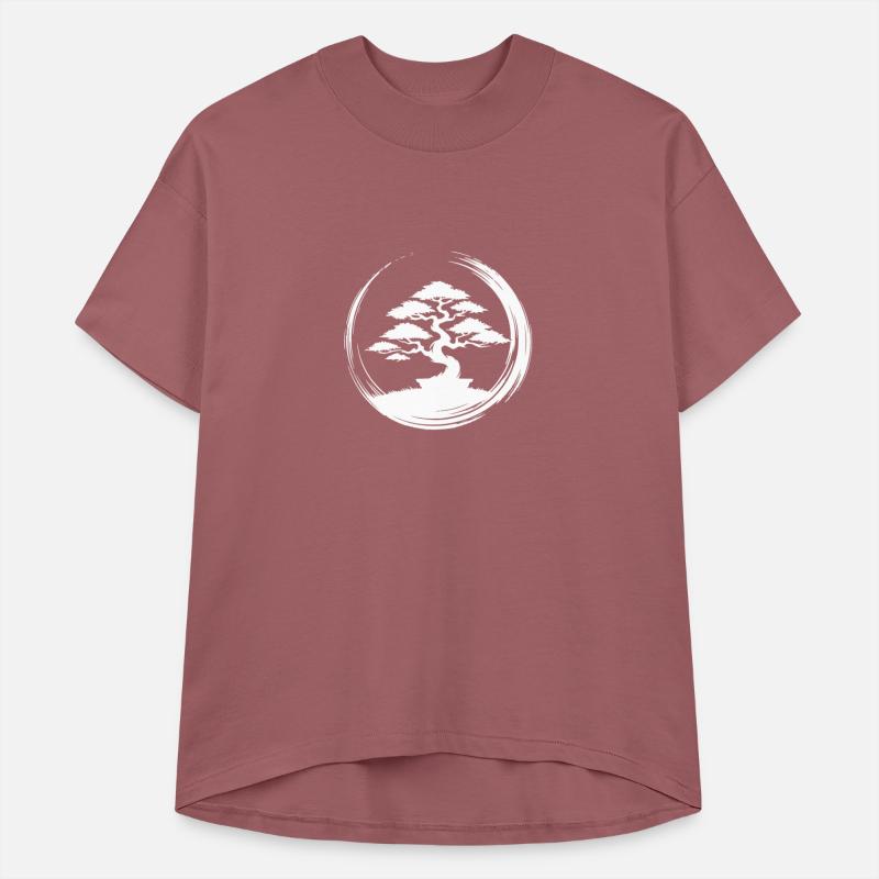 Elegant Bonsai Tree In The Sunset