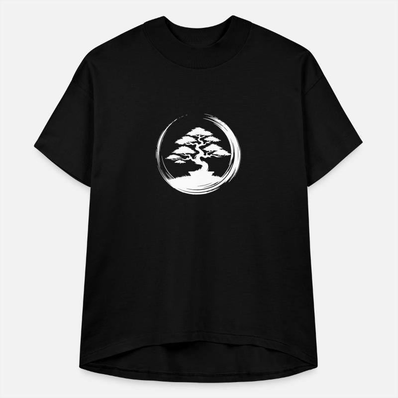 Elegant Bonsai Tree In The Sunset