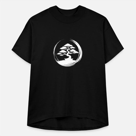 Elegant Bonsai Tree In The Sunset