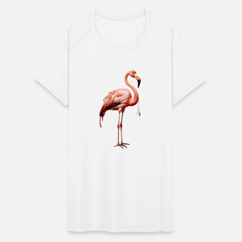 Elegant Flamingo in Vibrant Pink