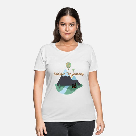 Embrace The Journey Mountain Scene