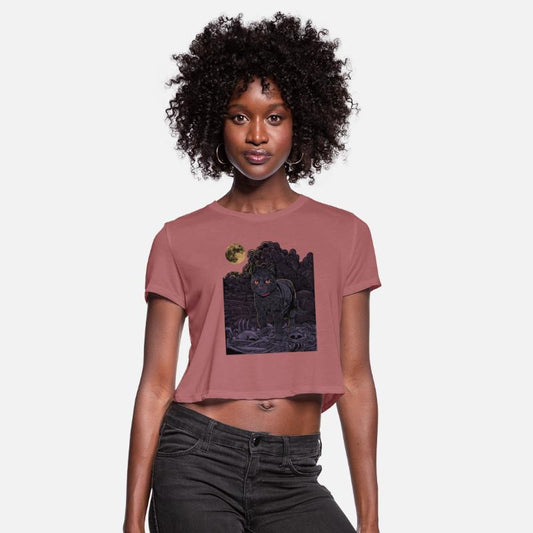 Evil Cat - Black cat in the cemetery - Gothic Cat