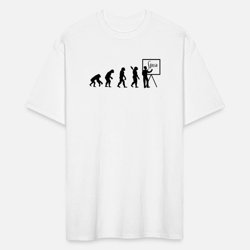 Evolution leads to math