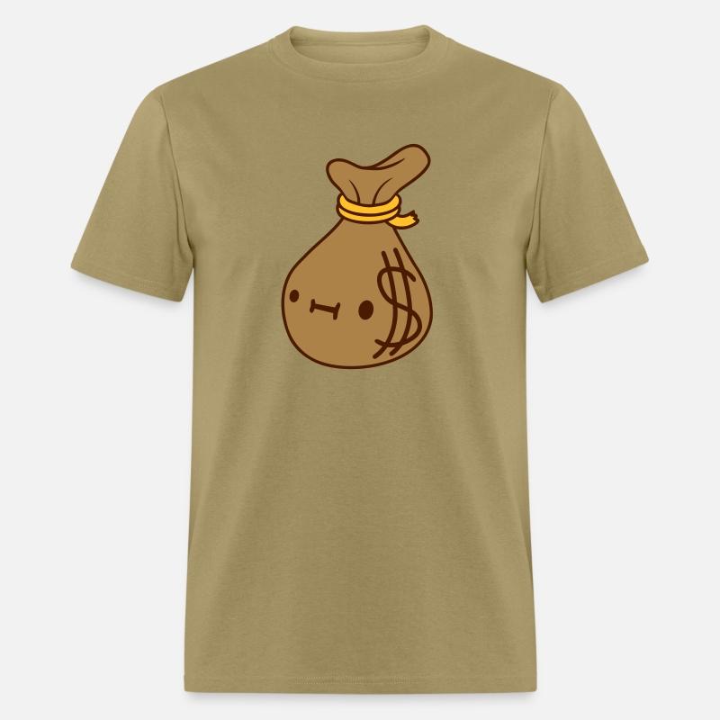 face dollar money sack