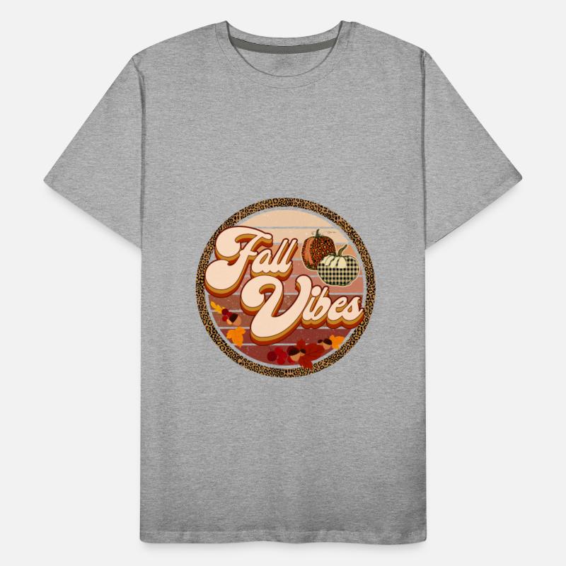 Fall Vibes Vintage Sunset Pumpkin