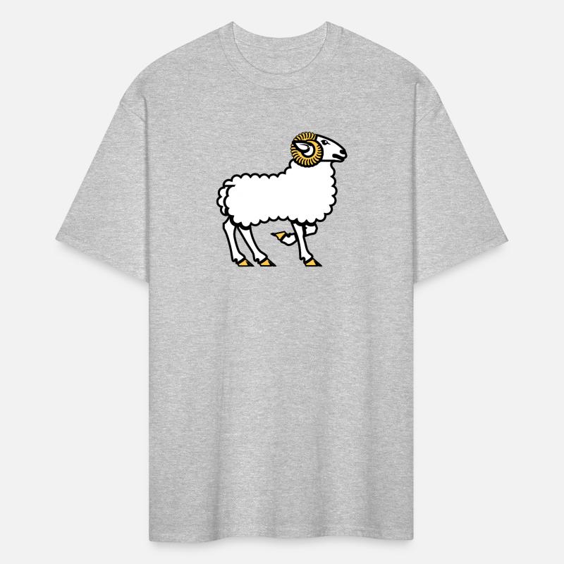 Farm Heritage Heraldic Design with Horns and Hoove