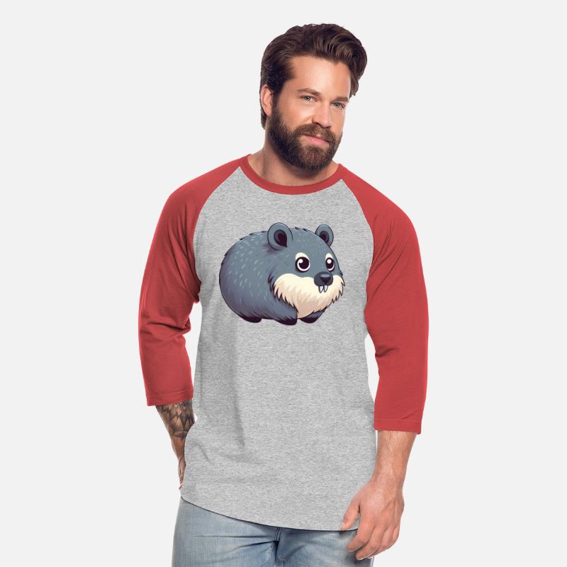 Fat Dassie Hyrax Cartoon