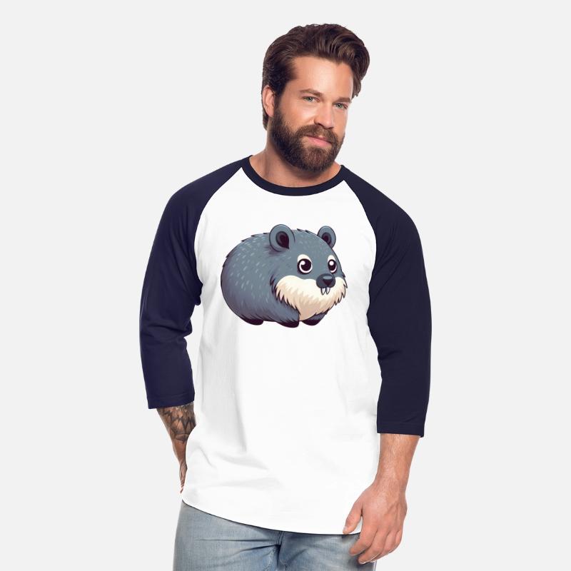 Fat Dassie Hyrax Cartoon