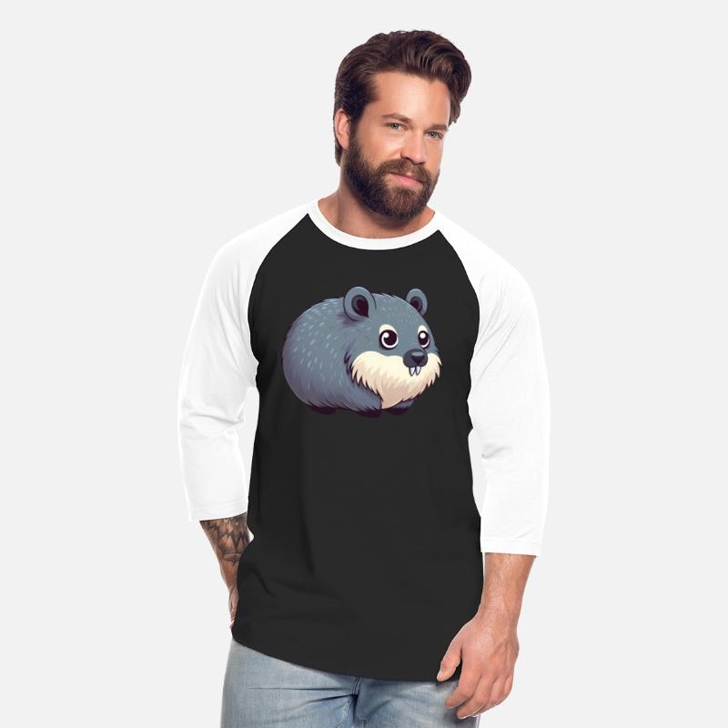 Fat Dassie Hyrax Cartoon