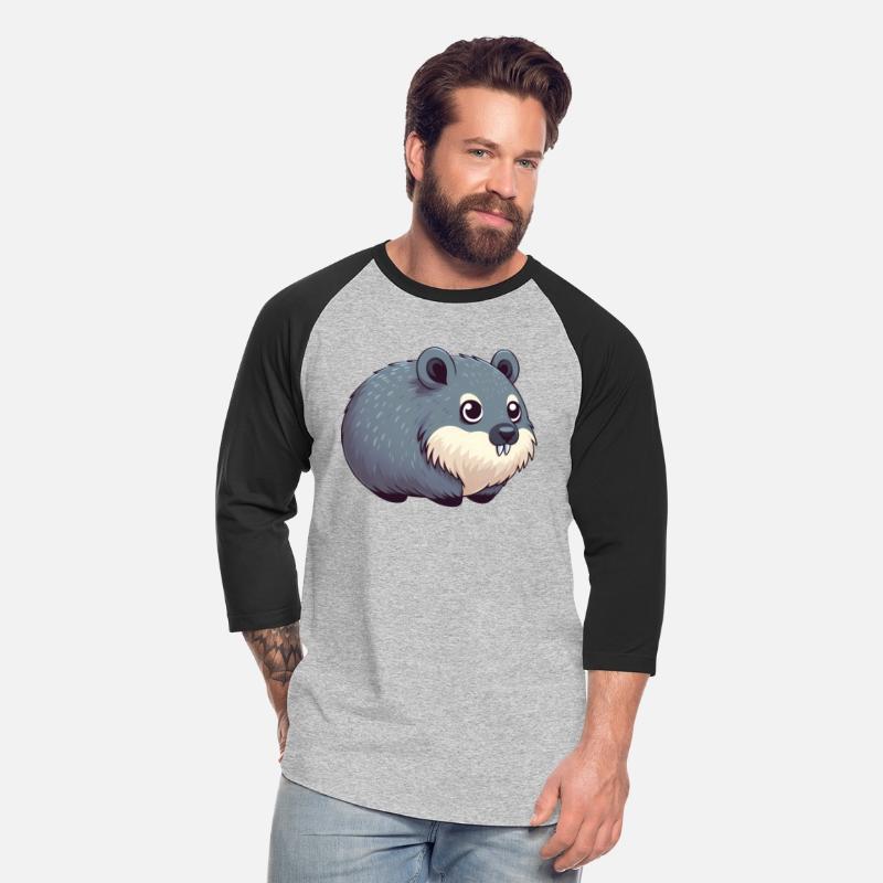 Fat Dassie Hyrax Cartoon