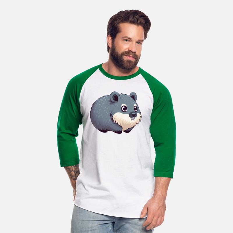 Fat Dassie Hyrax Cartoon