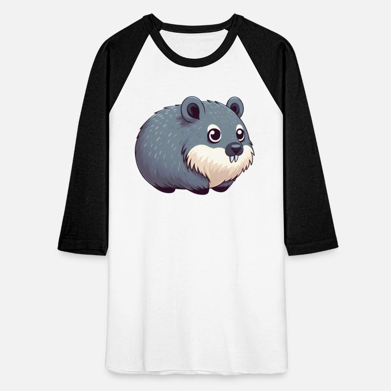 Fat Dassie Hyrax Cartoon