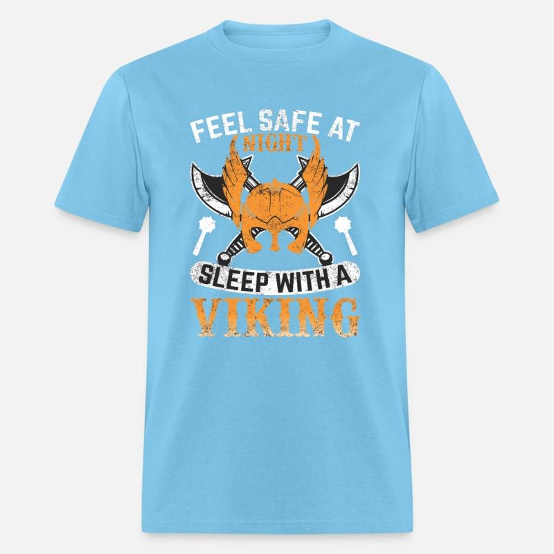 Feel safe at night sleep with a viking quotation
