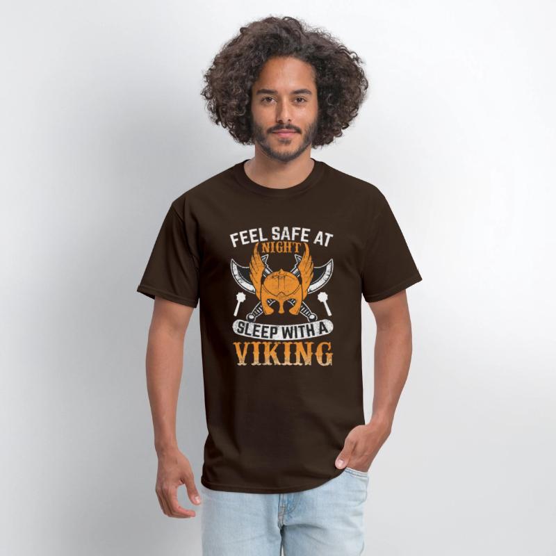 Feel safe at night sleep with a viking quotation