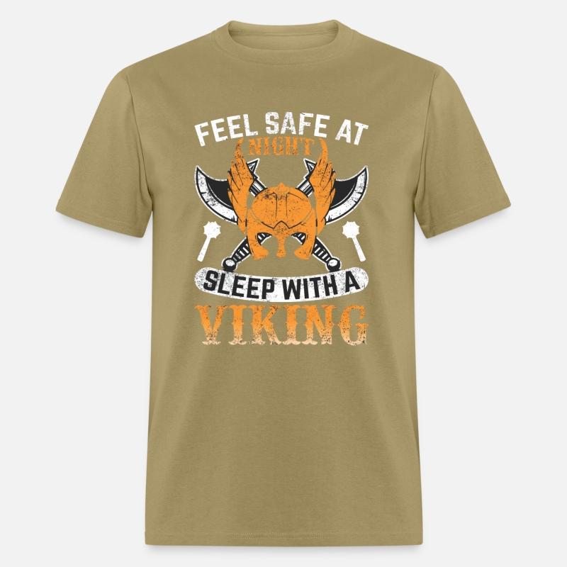 Feel safe at night sleep with a viking quotation
