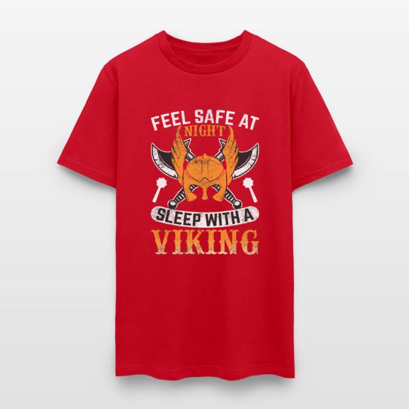 Feel safe at night sleep with a viking quotation