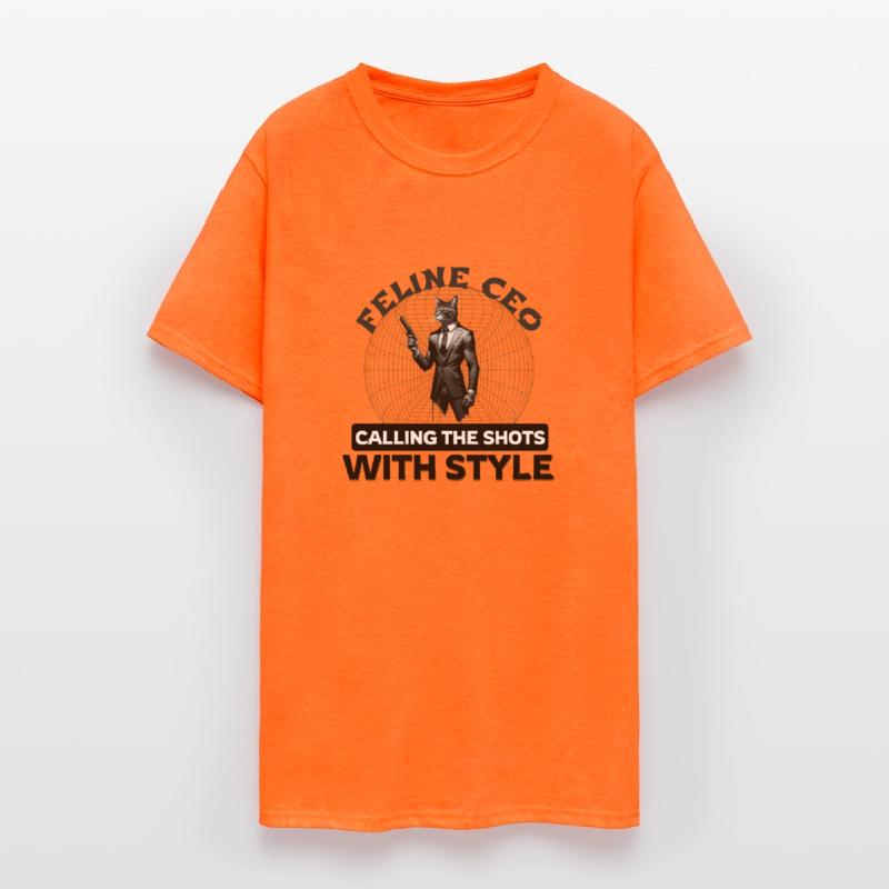 Feline CEO: Calling the Shots with Style