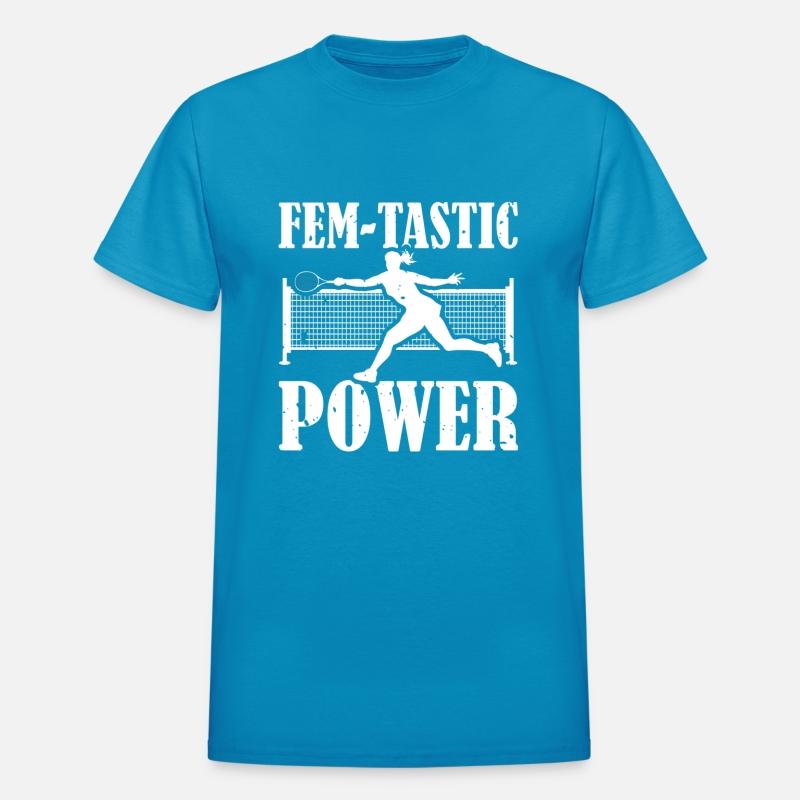 Fem-tastic Power Racket Sports Woman Athlete