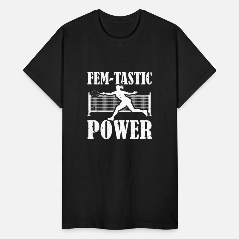 Fem-tastic Power Racket Sports Woman Athlete
