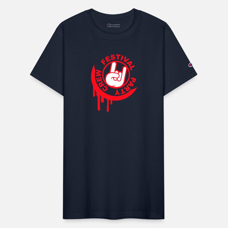 Festival party crew graffiti metal hand gesture