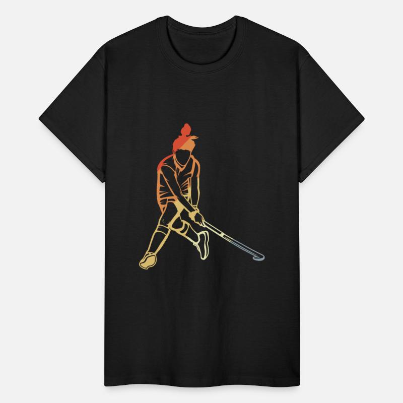 Field Hockey Boy Drawing