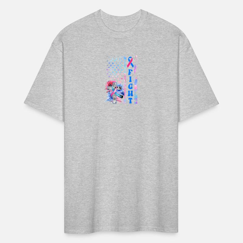 Fight Sunflower Christian Usa Flag