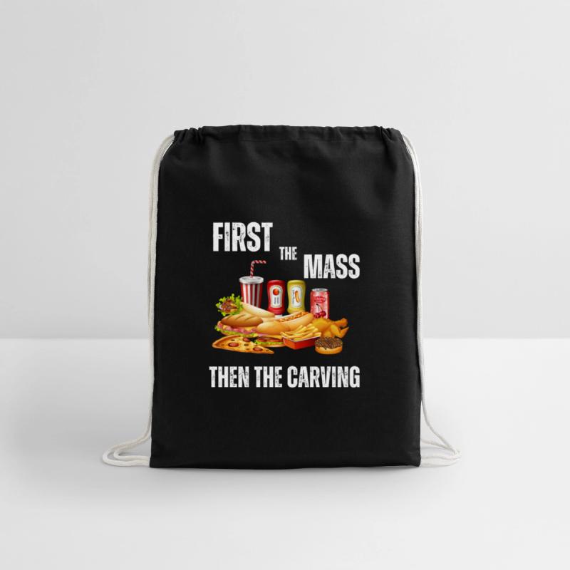 First the mass then the carving