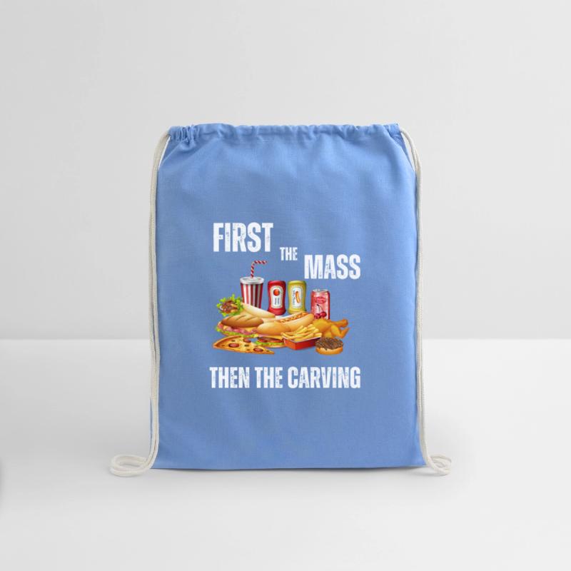 First the mass then the carving