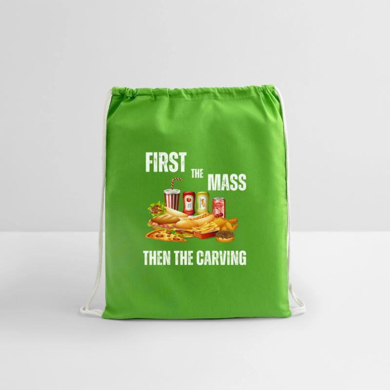 First the mass then the carving