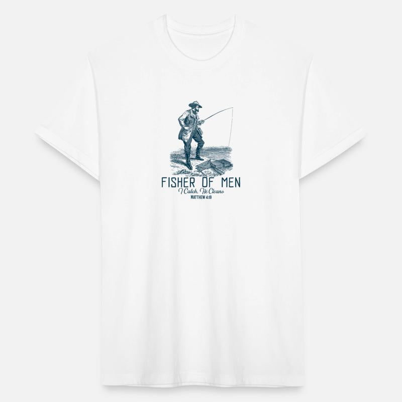 Fisher of Men – Vintage Christian Fishing Shirt