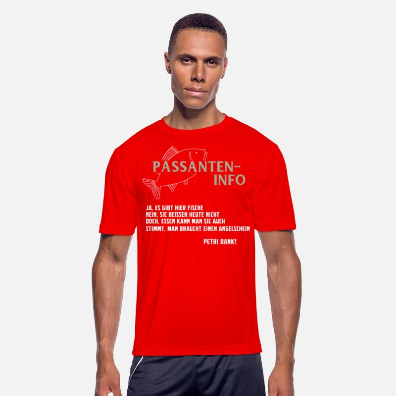 Fishing Tshirt Man Fisherring Rod Fishing Fishing