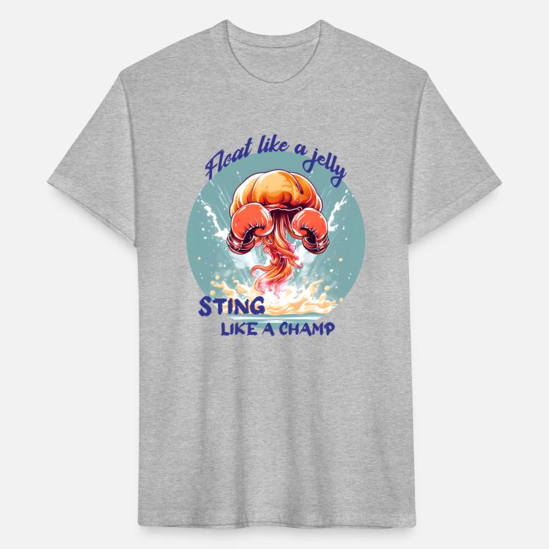 Float like a jelly, sting lik a champ